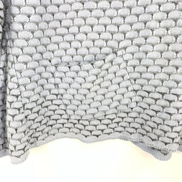Margaret Winters Baby Blue Sweater Honeycomb Texture Knit Lagenlook Boho Women M - Picture 2 of 6